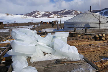 Winter hiking and trekking tour in Mongolia