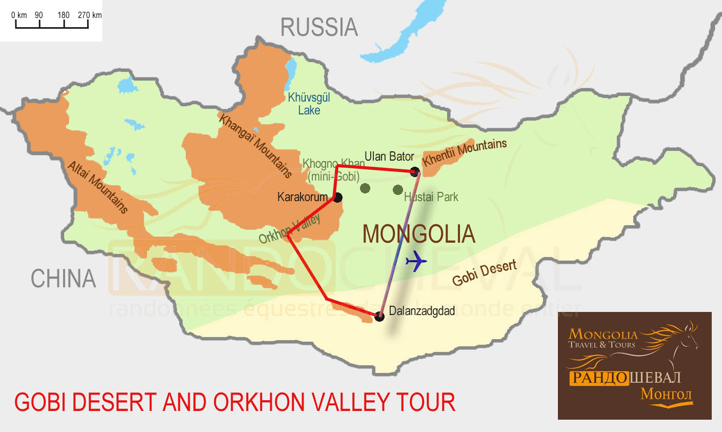 Gobi Desert and Orkhon Valley Discovery Tour Mongolia Travel and Tours