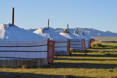 Yurt camp at Mongolia Travel & Tours