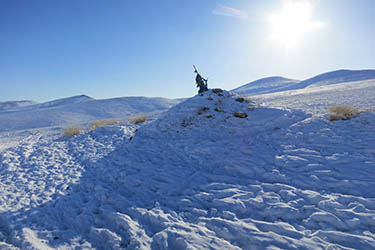 Winter hiking and trekking tour in Mongolia